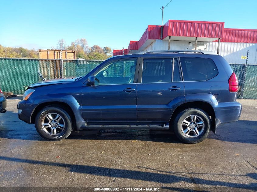 2005 Lexus Gx 470 VIN: JTJBT20XX50085393 Lot: 40800992