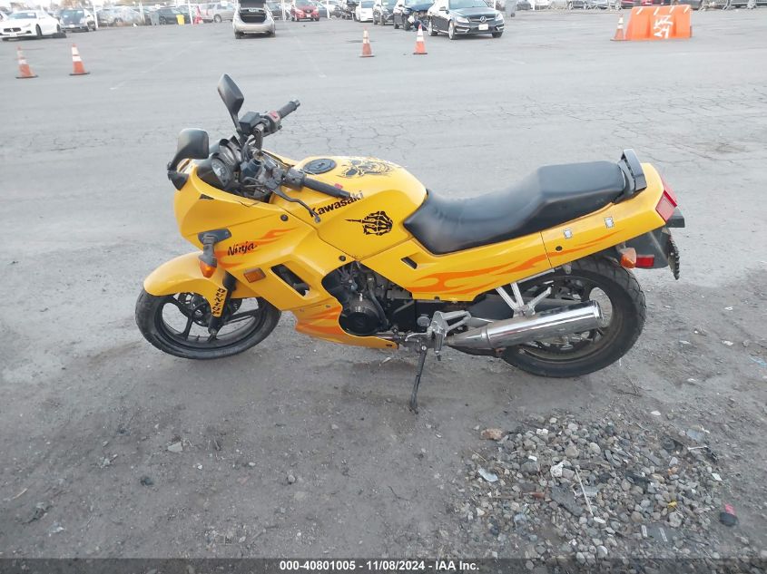 2006 Kawasaki Ex250 F VIN: JKAEXMF136DA21187 Lot: 40801005