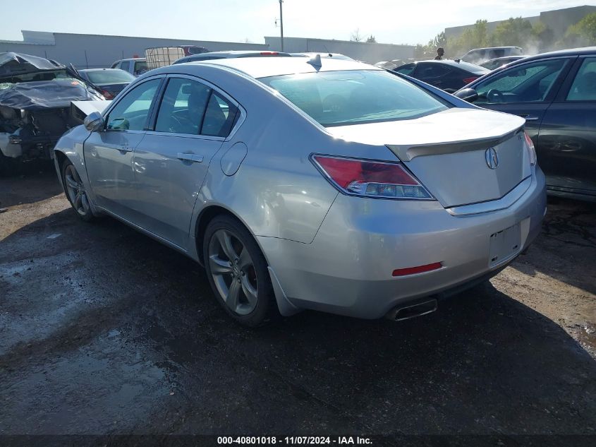 VIN 19UUA8F71DA003234 2013 Acura TL, 3.5 no.3