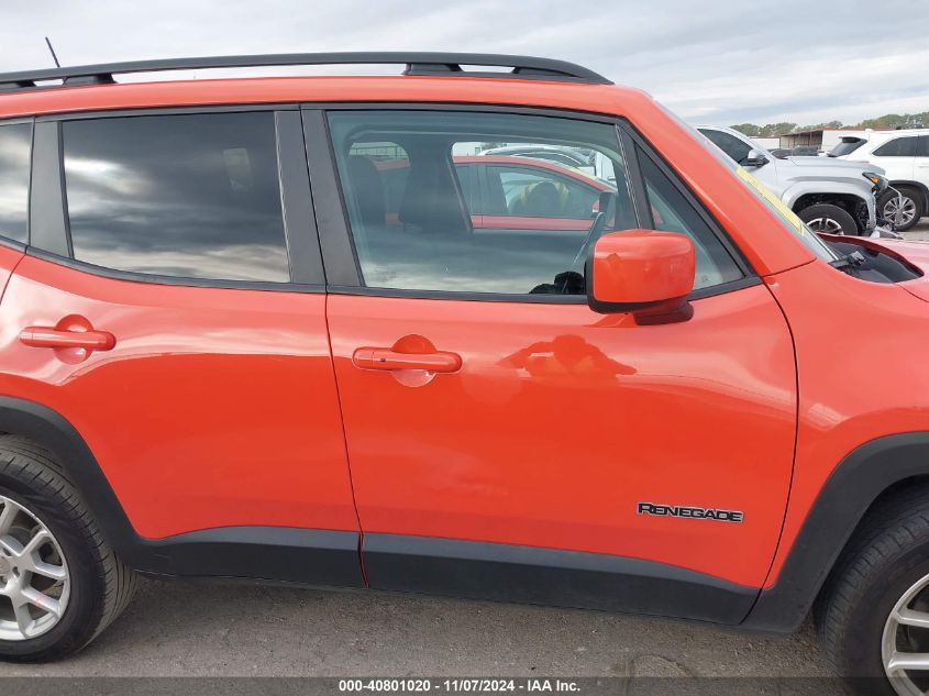 2020 Jeep Renegade Latitude Fwd VIN: ZACNJABB1LPL73874 Lot: 40801020