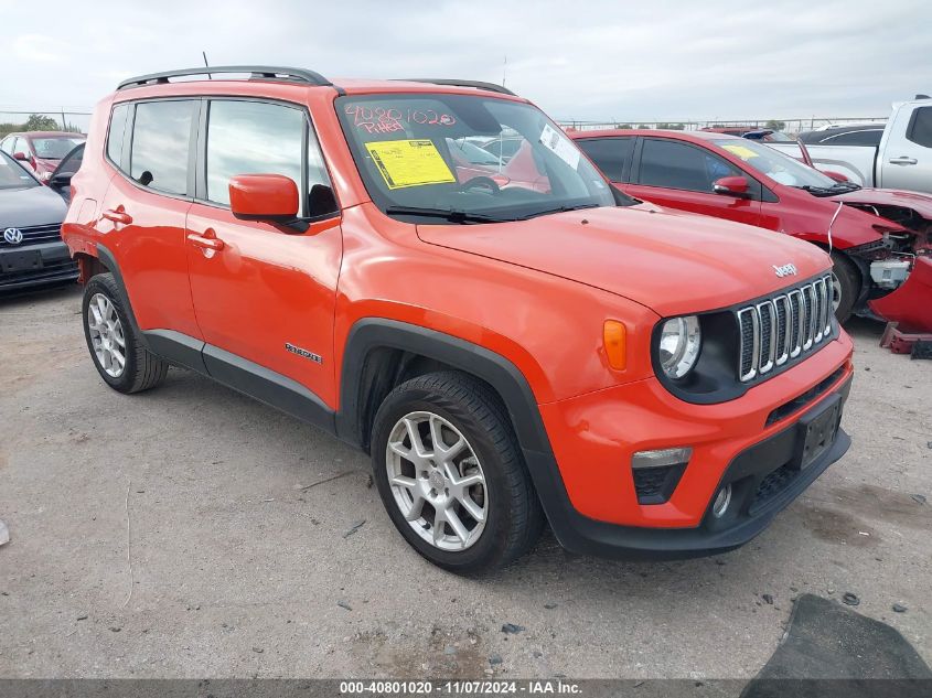 VIN ZACNJABB1LPL73874 2020 Jeep Renegade, Latitude Fwd no.1