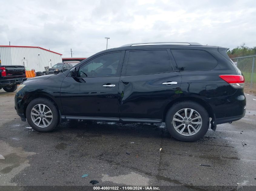 2014 Nissan Pathfinder Sv VIN: 5N1AR2MN4EC731446 Lot: 40801022