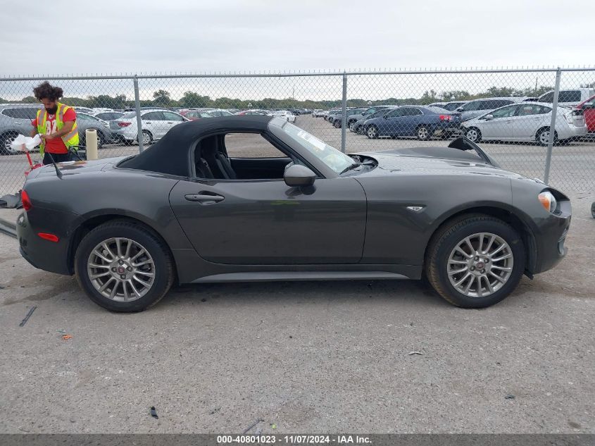 2017 Fiat 124 Spider Classica VIN: JC1NFAEK4H0126990 Lot: 40801023