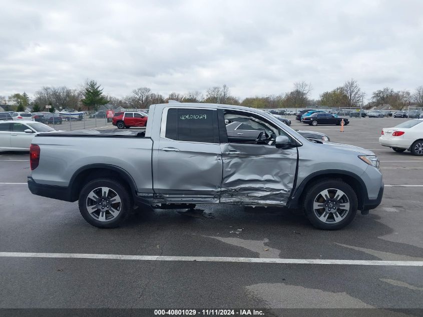 2019 Honda Ridgeline Rtl VIN: 5FPYK3F74KB016829 Lot: 40801029