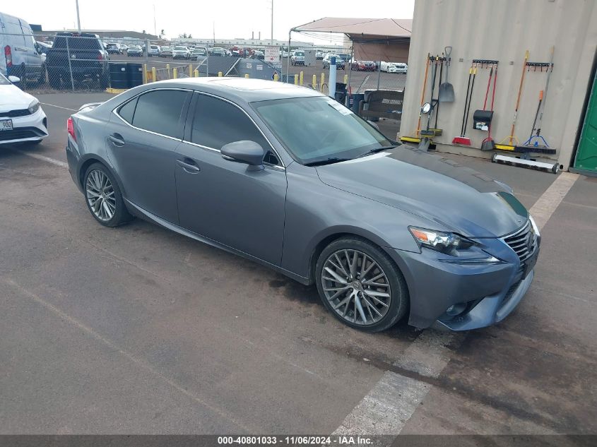 2016 Lexus Is 200T VIN: JTHBA1D24G5023249 Lot: 40801033