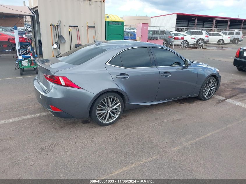 2016 Lexus Is 200T VIN: JTHBA1D24G5023249 Lot: 40801033