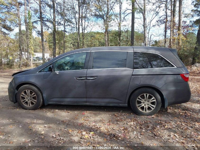 2012 Honda Odyssey Ex-L VIN: 5FNRL5H6XCB073709 Lot: 40801043