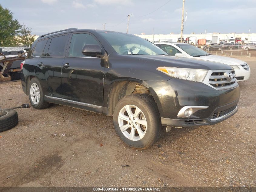 2013 TOYOTA HIGHLANDER PLUS/SE - 5TDBK3EH3DX252721