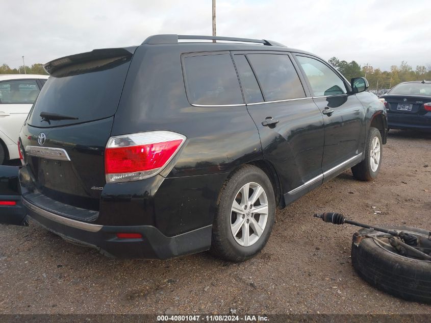 2013 TOYOTA HIGHLANDER PLUS/SE - 5TDBK3EH3DX252721