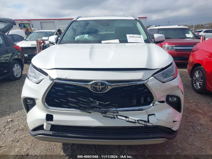 2022 TOYOTA HIGHLANDER PLATINUM - 5TDFZRAH7NS114249