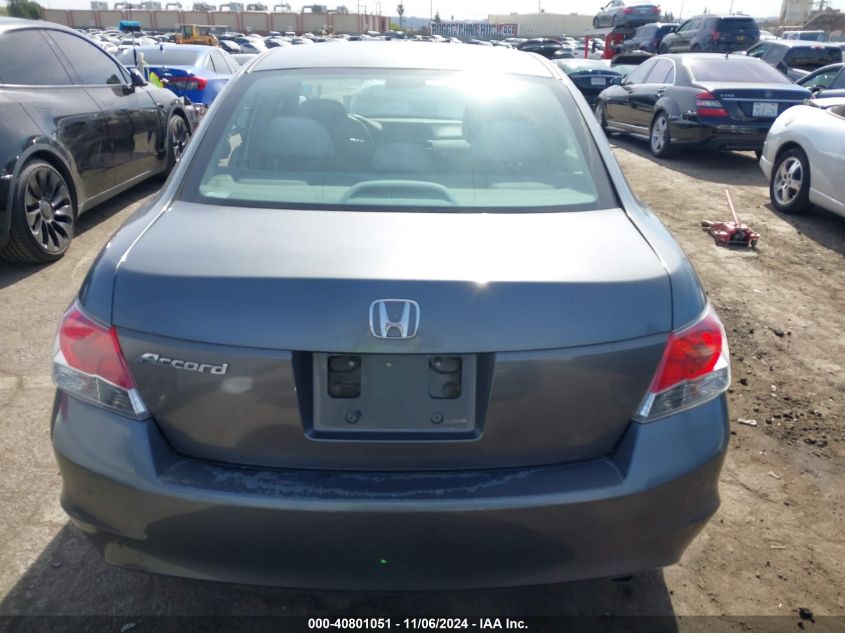 2009 Honda Accord 2.4 Lx-P VIN: 1HGCP264X9A074002 Lot: 40801051