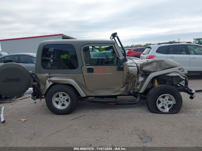 2004 Jeep Wrangler Sahara VIN: 1J4FA59S44P764692 Lot: 40801078