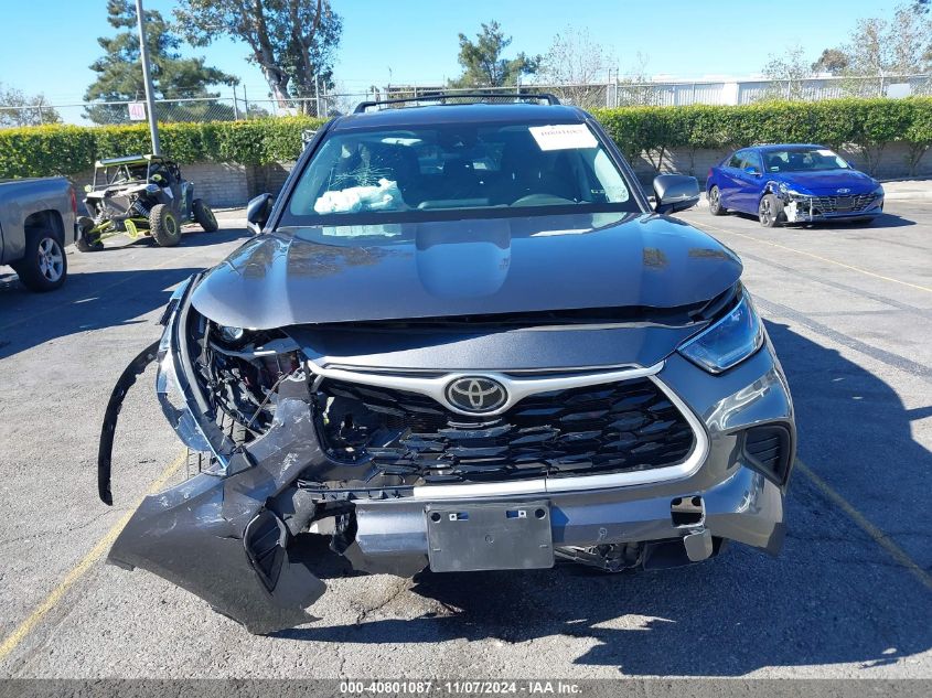 2021 Toyota Highlander L VIN: 5TDCZRAH8MS533700 Lot: 40801087