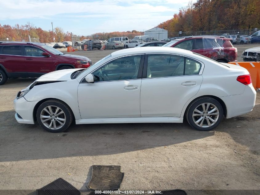 2013 Subaru Legacy 2.5I Premium VIN: 4S3BMBC69D3017506 Lot: 40801102