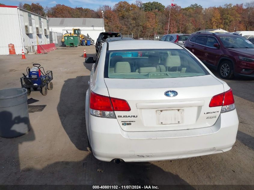 2013 Subaru Legacy 2.5I Premium VIN: 4S3BMBC69D3017506 Lot: 40801102