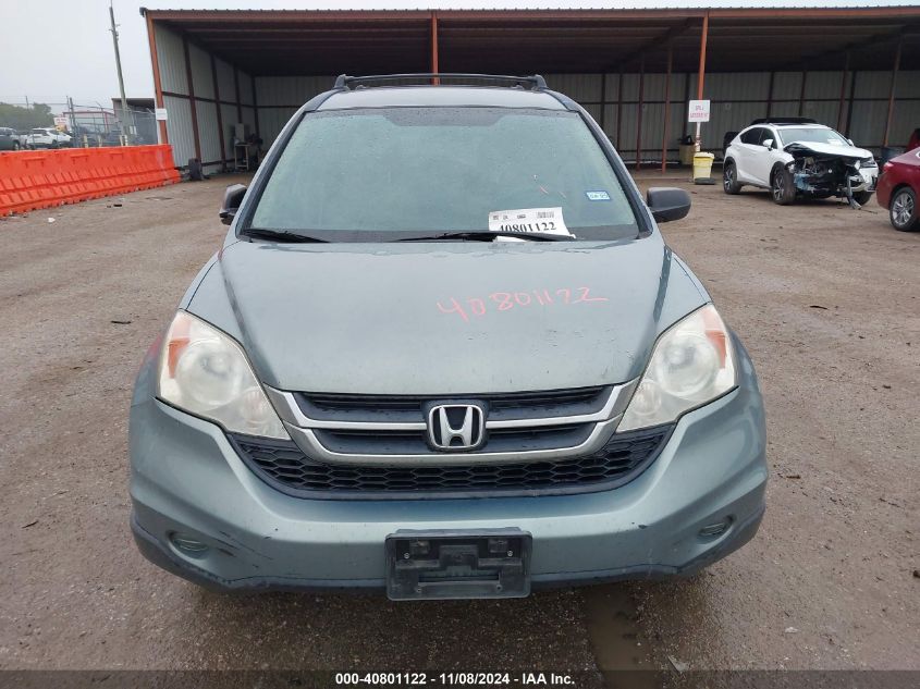 2011 Honda Cr-V Lx VIN: 5J6RE3H38BL057082 Lot: 40801122