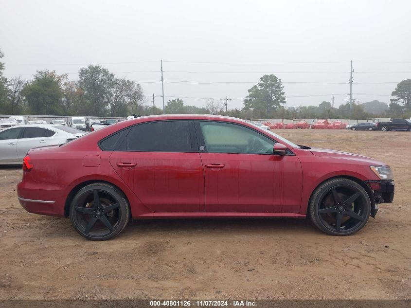 2019 VOLKSWAGEN PASSAT 2.0T WOLFSBURG EDITION - 1VWLA7A36KC003544