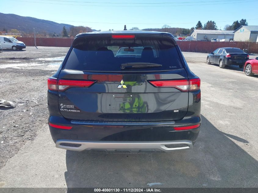 2023 Mitsubishi Outlander Se 2.5 VIN: JA4J4UA81PZ052936 Lot: 40801130