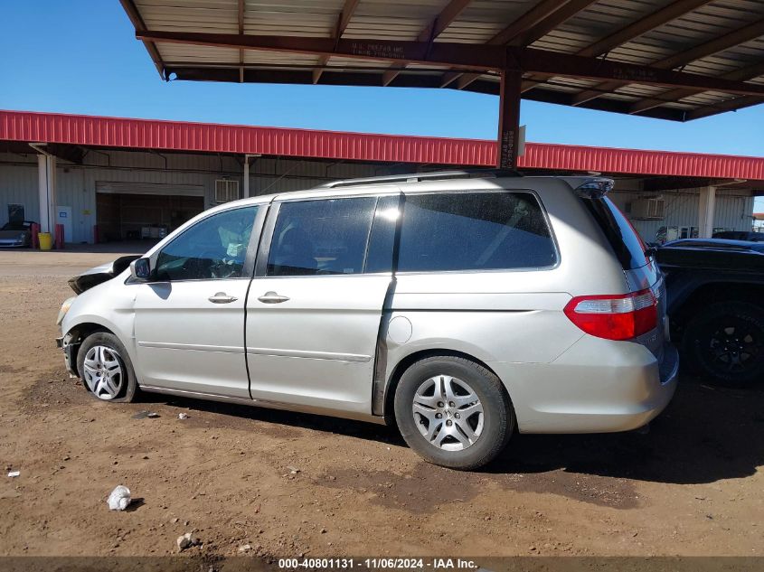 2006 Honda Odyssey Ex-L VIN: 5FNRL38676B419711 Lot: 40801131