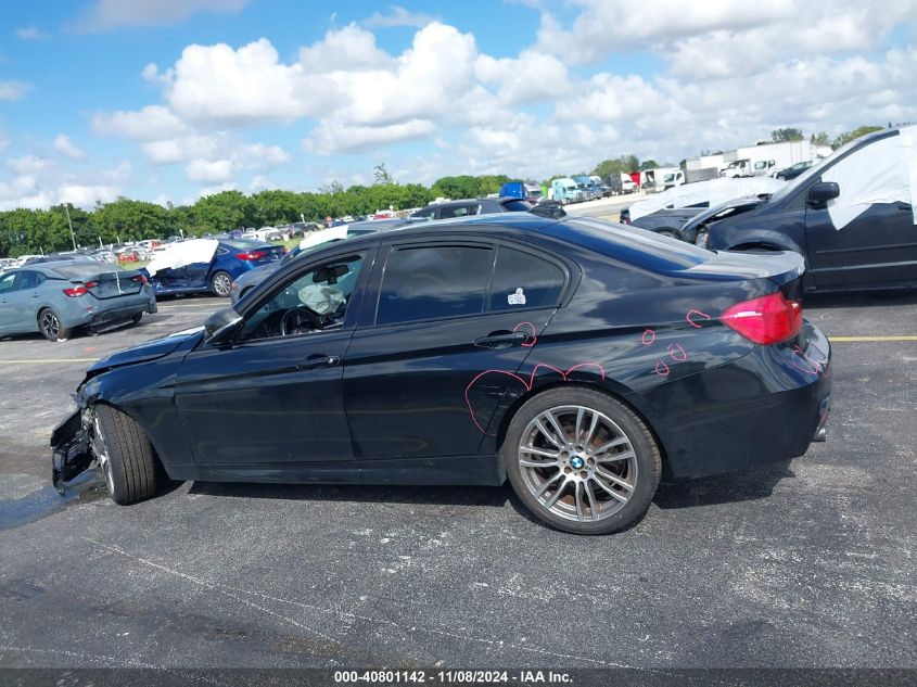 2013 BMW 335I VIN: WBA3A9G54DNP37661 Lot: 40801142