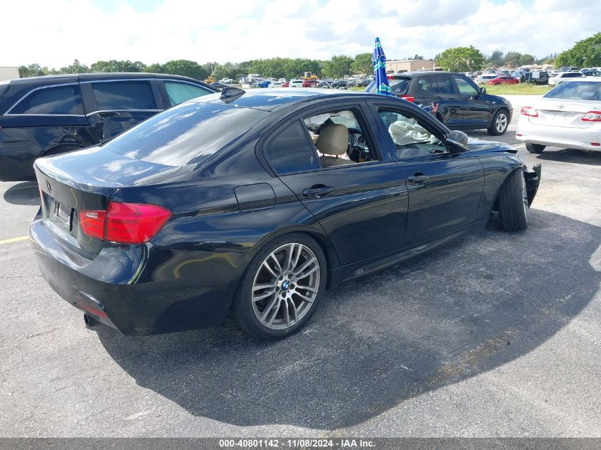 2013 BMW 335I VIN: WBA3A9G54DNP37661 Lot: 40801142