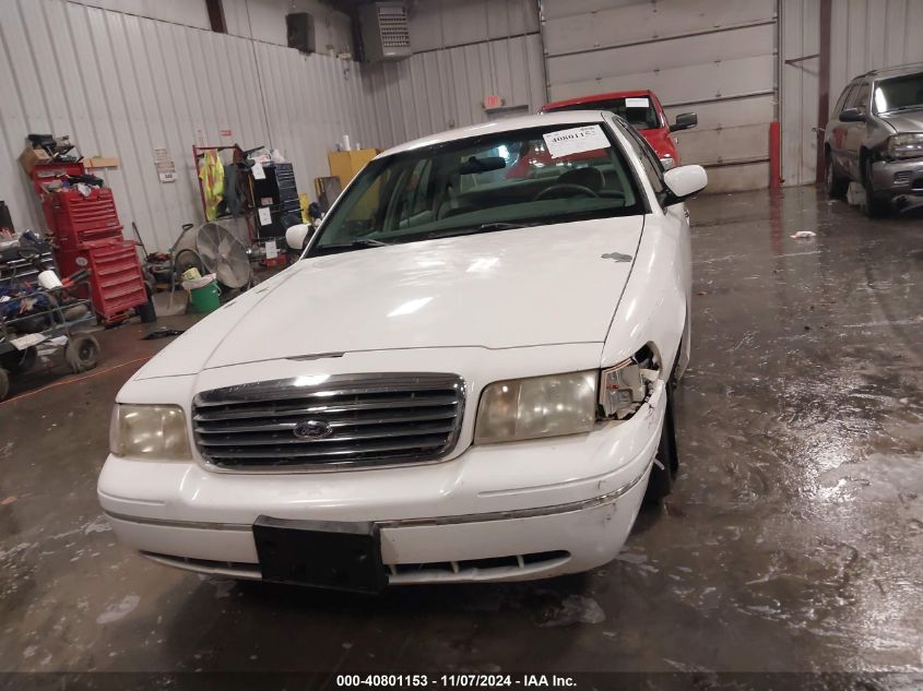 1998 Ford Crown Victoria Lx VIN: 2FAFP74W5WX191444 Lot: 40801153