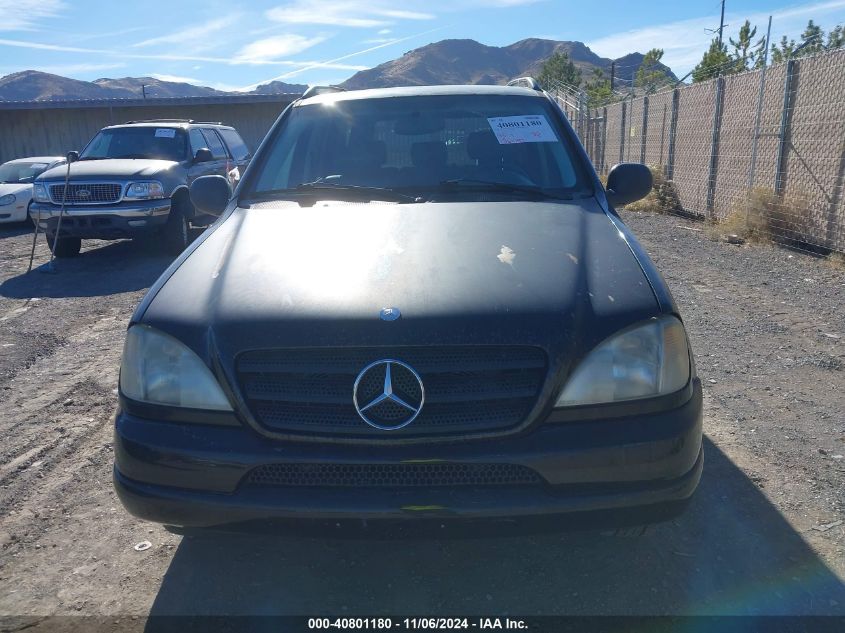 1999 Mercedes-Benz Ml 320 VIN: 4JGAB54E3XA136964 Lot: 40801180