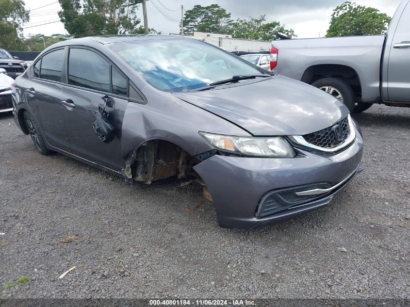 2015 Honda Civic Ex VIN: 2HGFB2F86FH533313 Lot: 40801184