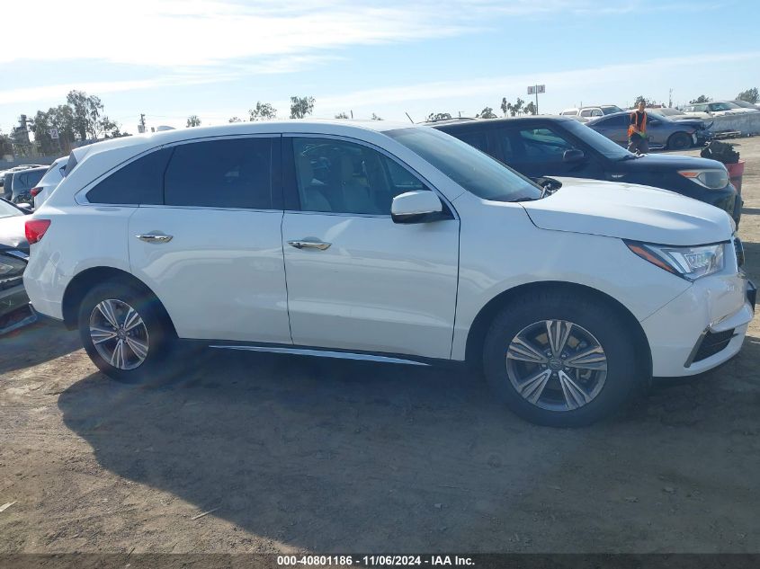 2020 Acura Mdx Standard VIN: 5J8YD3H34LL016357 Lot: 40801186