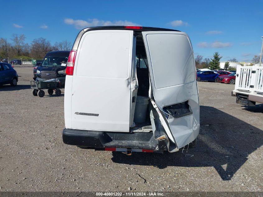 2015 Chevrolet Express 2500 Work Van VIN: 1GCWGFCF5F1280106 Lot: 40801202