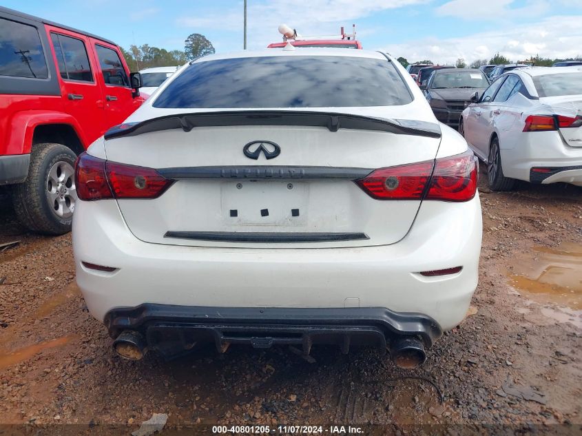 2016 Infiniti Q50 3.0T Premium VIN: JN1EV7APXGM305426 Lot: 40801205