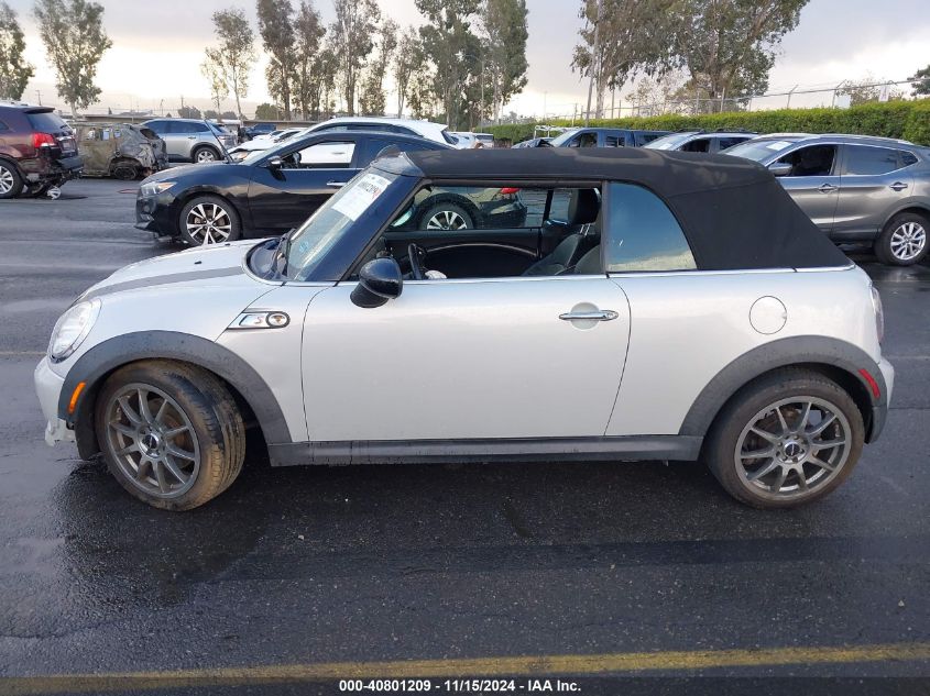 2015 Mini Convertible Cooper S VIN: WMWZP3C55F2A90903 Lot: 40801209