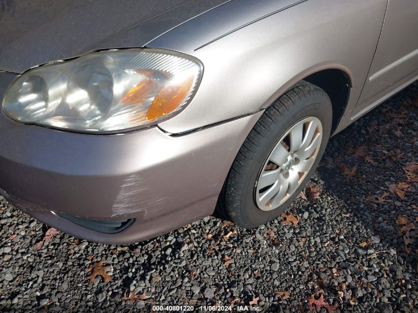 2003 Toyota Corolla Le VIN: 2T1BR32E53C136918 Lot: 40801220