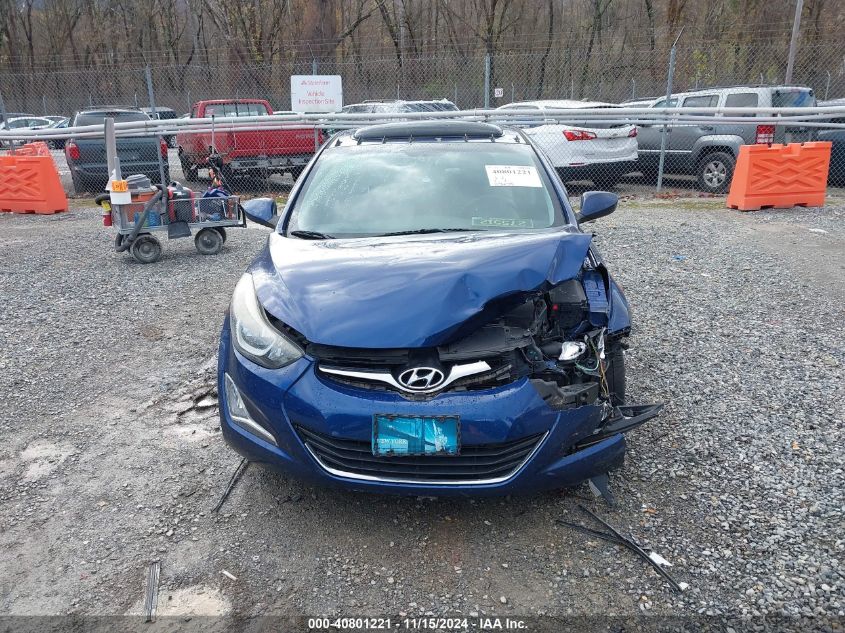 2015 Hyundai Elantra Se VIN: 5NPDH4AE1FH625398 Lot: 40801221