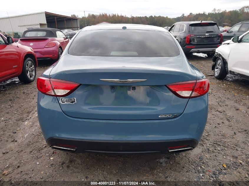 2015 Chrysler 200 S VIN: 1C3CCCBB4FN617518 Lot: 40801223