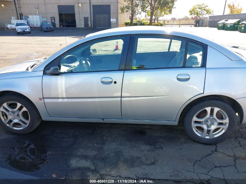 2003 Saturn Ion 3 VIN: 1G8AL52F43Z139746 Lot: 40801228