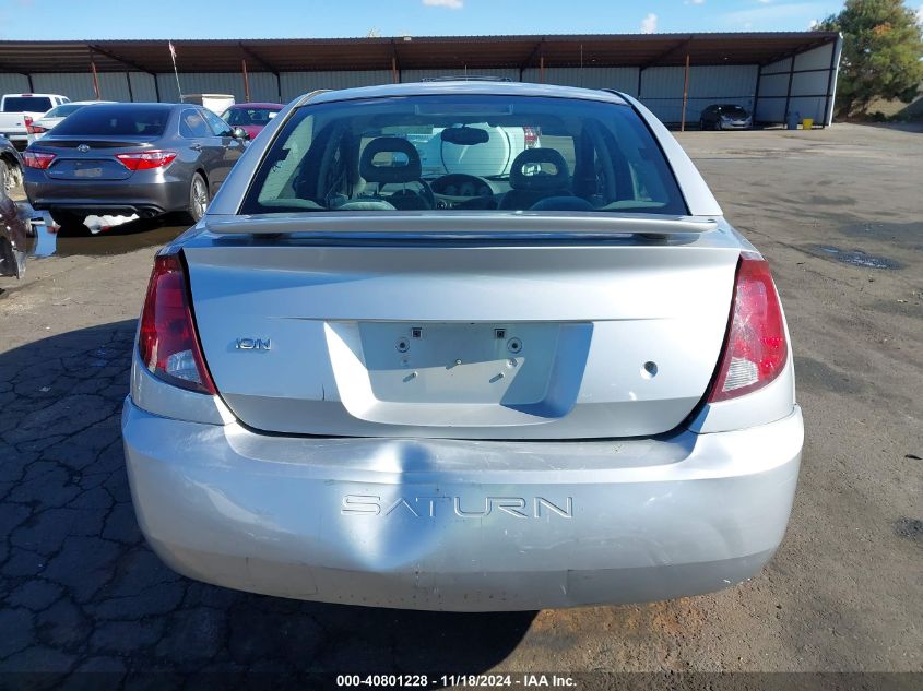 2003 Saturn Ion 3 VIN: 1G8AL52F43Z139746 Lot: 40801228