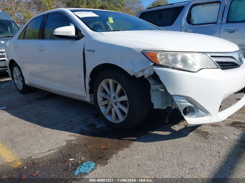 2012 Toyota Camry Hybrid Xle VIN: 4T1BD1FK2CU050077 Lot: 40801231