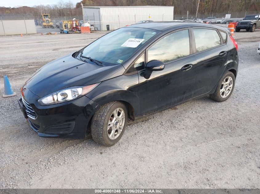 2014 Ford Fiesta Se VIN: 3FADP4EJ4EM216112 Lot: 40801248