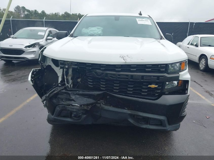 2019 Chevrolet Silverado 1500 Work Truck VIN: 3GCPYAEH4KG158982 Lot: 40801261