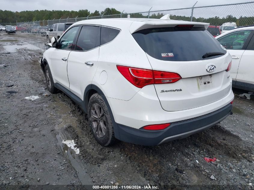 2015 Hyundai Santa Fe Sport 2.4L VIN: 5XYZT3LB9FG289962 Lot: 40801288