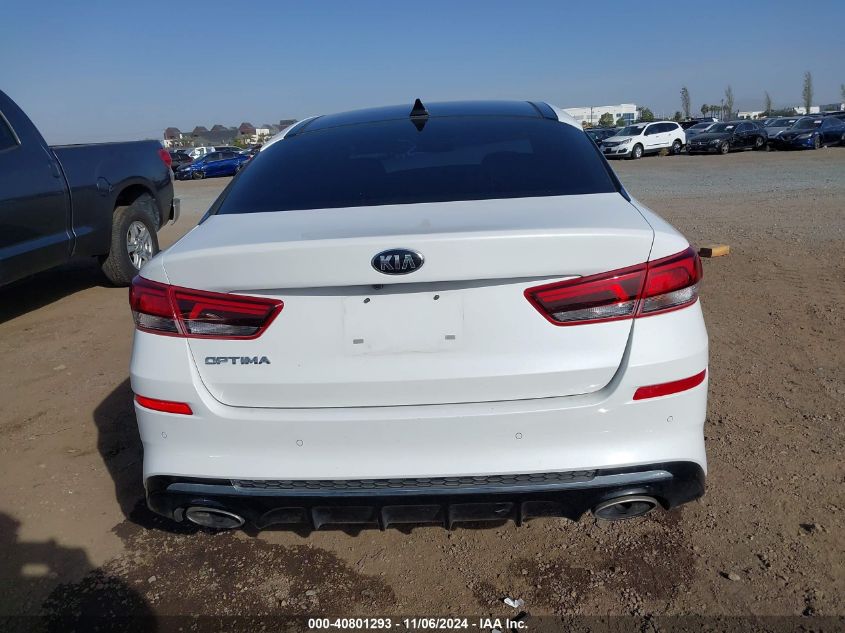 2020 Kia Optima Se VIN: 5XXGT4L35LG444321 Lot: 40801293