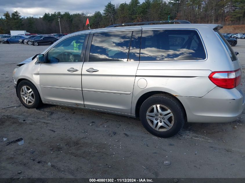 2005 Honda Odyssey Ex-L VIN: 5FNRL38615B415135 Lot: 40801302