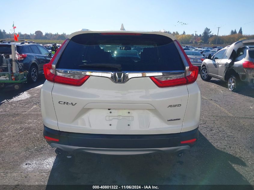 2017 Honda Cr-V Touring VIN: 5J6RW2H99HL058326 Lot: 40801322