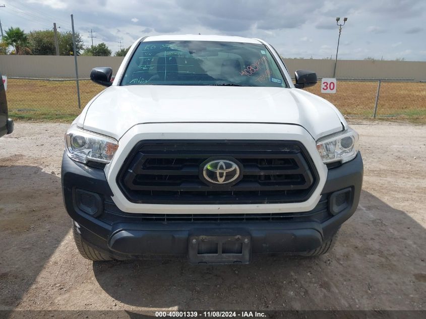 2020 Toyota Tacoma Sr VIN: 5TFRX5GN7LX165721 Lot: 40801339