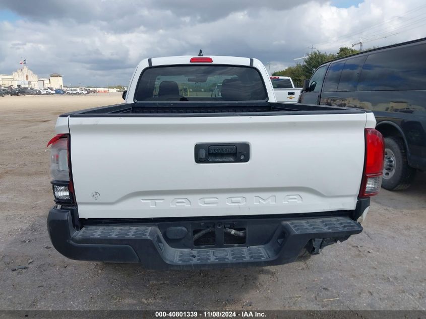 2020 Toyota Tacoma Sr VIN: 5TFRX5GN7LX165721 Lot: 40801339