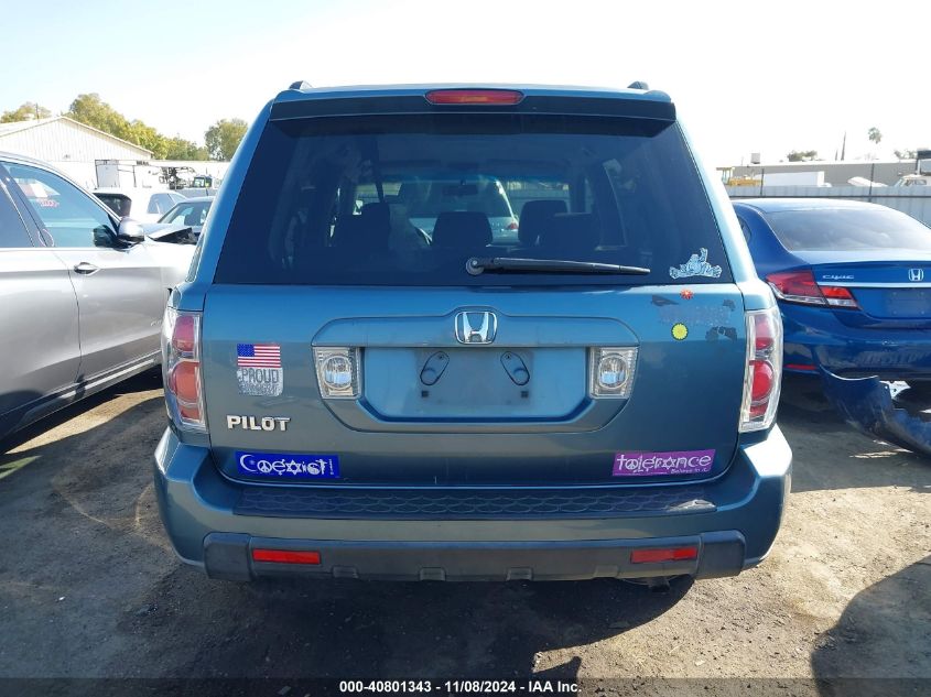 2007 Honda Pilot Ex VIN: 5FNYF28427B028673 Lot: 40801343