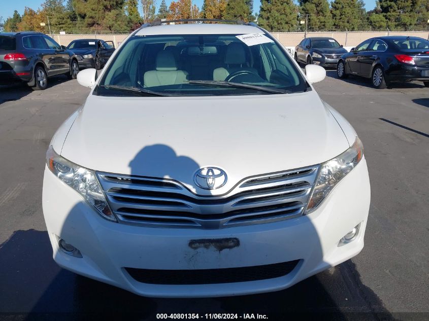 2012 Toyota Venza Xle VIN: 4T3ZA3BB8CU062721 Lot: 40801354