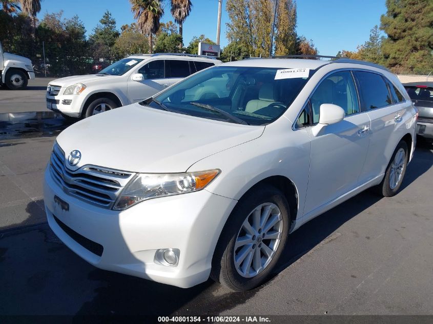 2012 Toyota Venza Xle VIN: 4T3ZA3BB8CU062721 Lot: 40801354