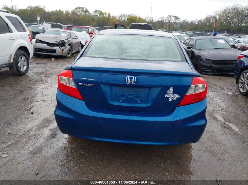 2012 Honda Civic Ex VIN: 2HGFB2F88CH540243 Lot: 40801359